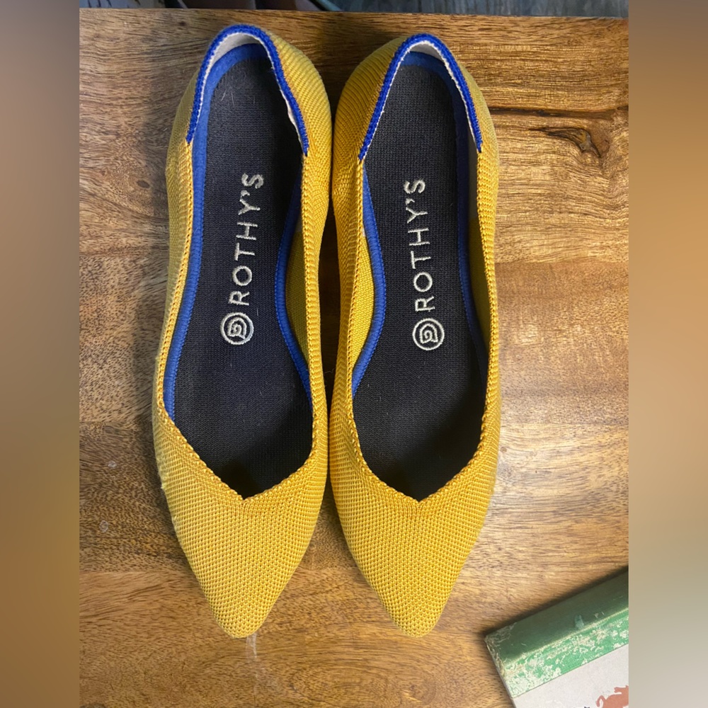 Rothy's Yellow Women's Flats